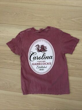 Comfort Colors Maroon Carolina Gamecocks Graphic Tee
